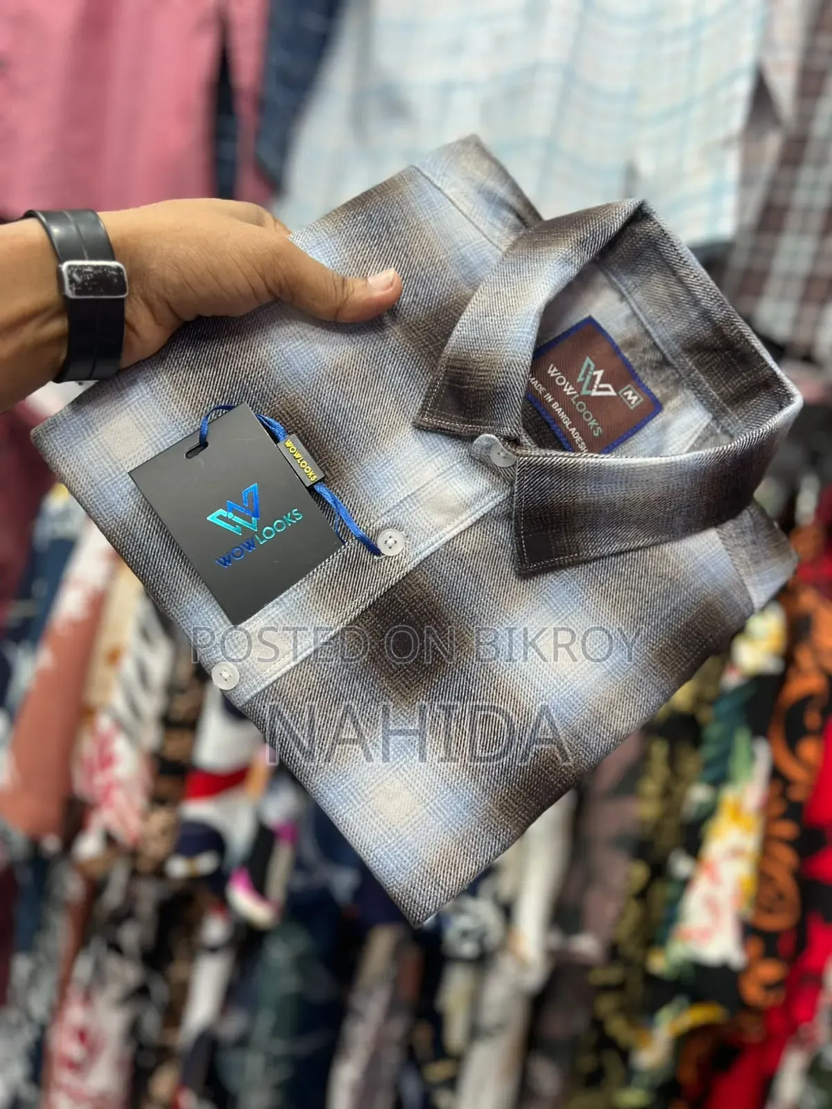 Men’s Stylish Check Shirt – WOW LOOKS