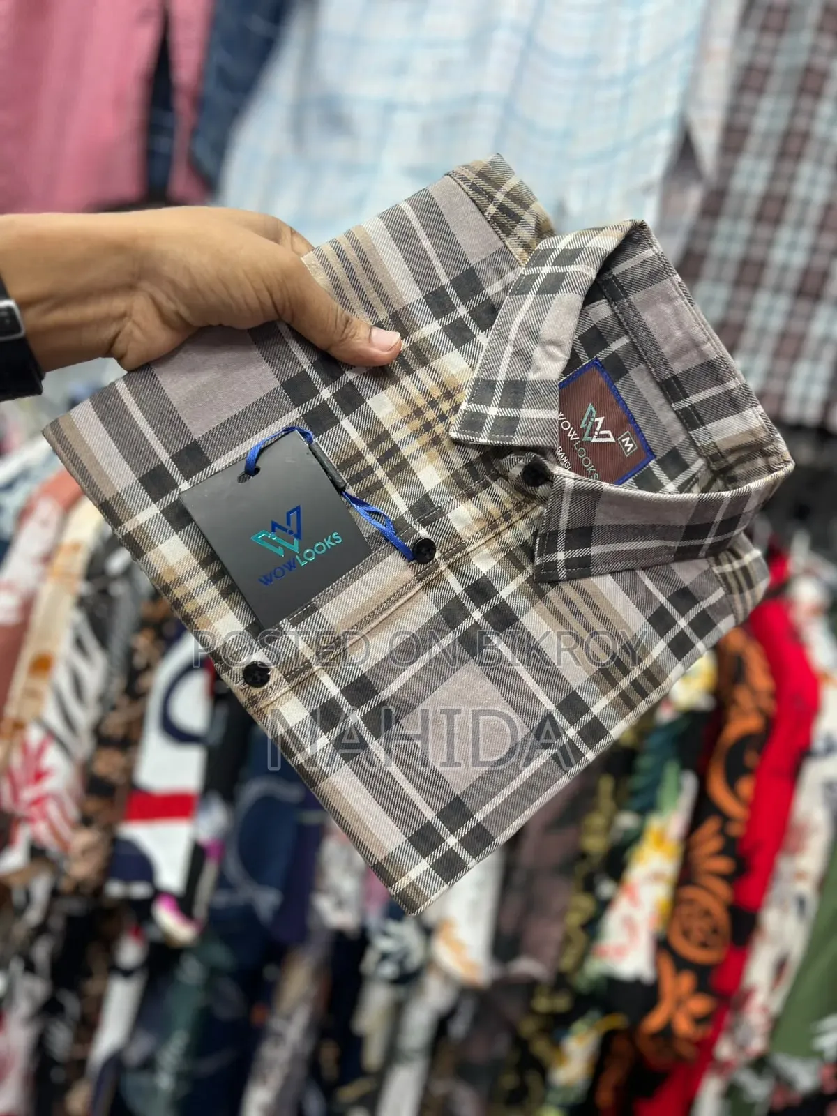 Men’s Stylish Check Shirt – WOW LOOKS