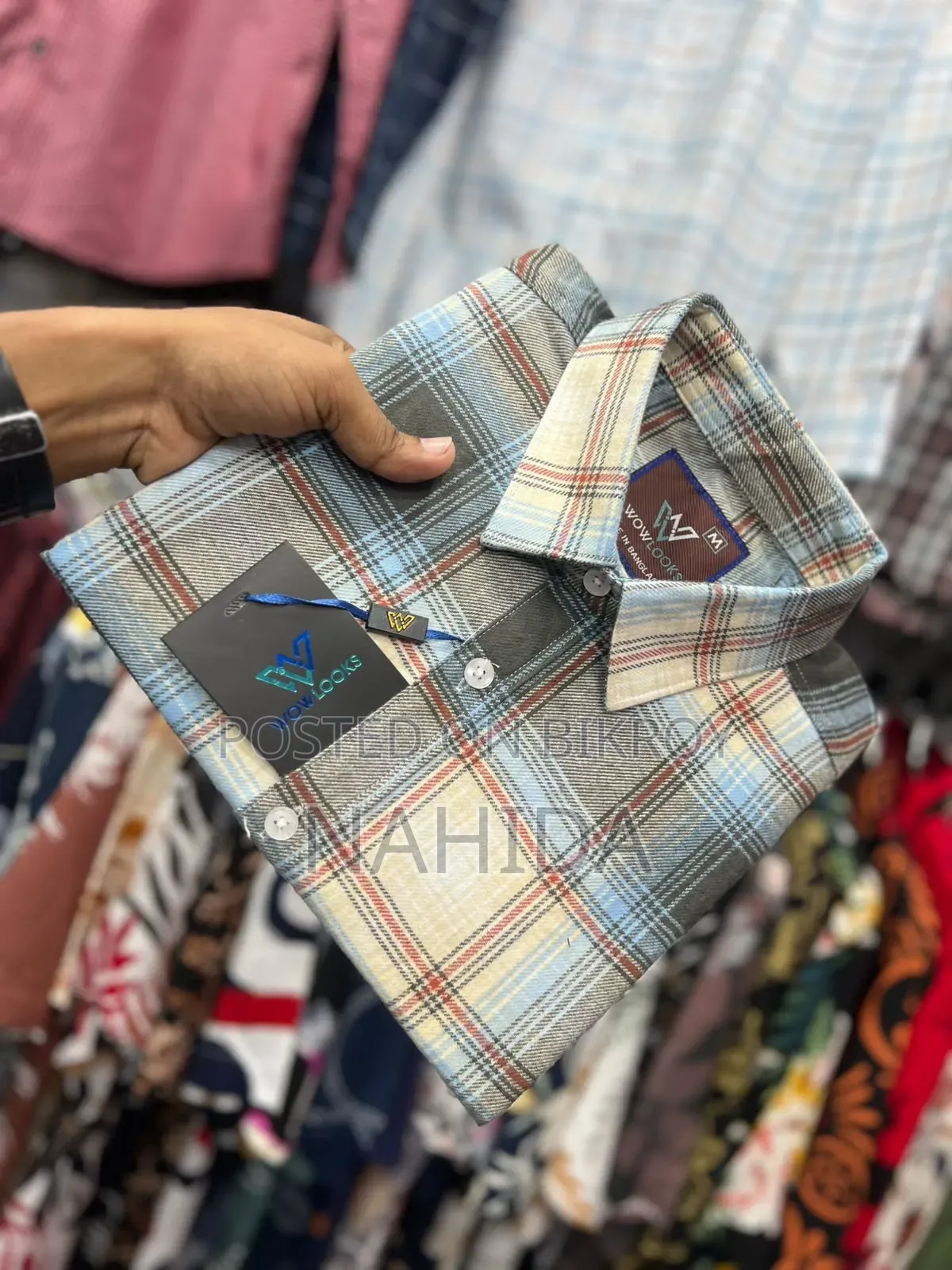 Men’s Stylish Check Shirt – WOW LOOKS