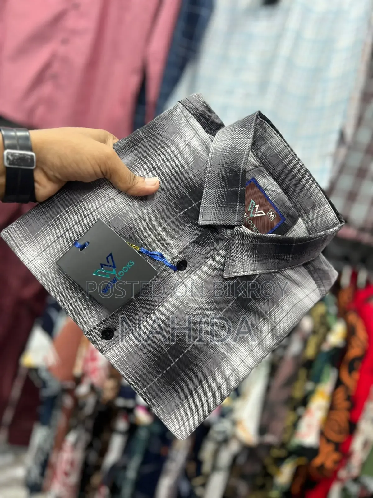 Men’s Stylish Check Shirt – WOW LOOKS