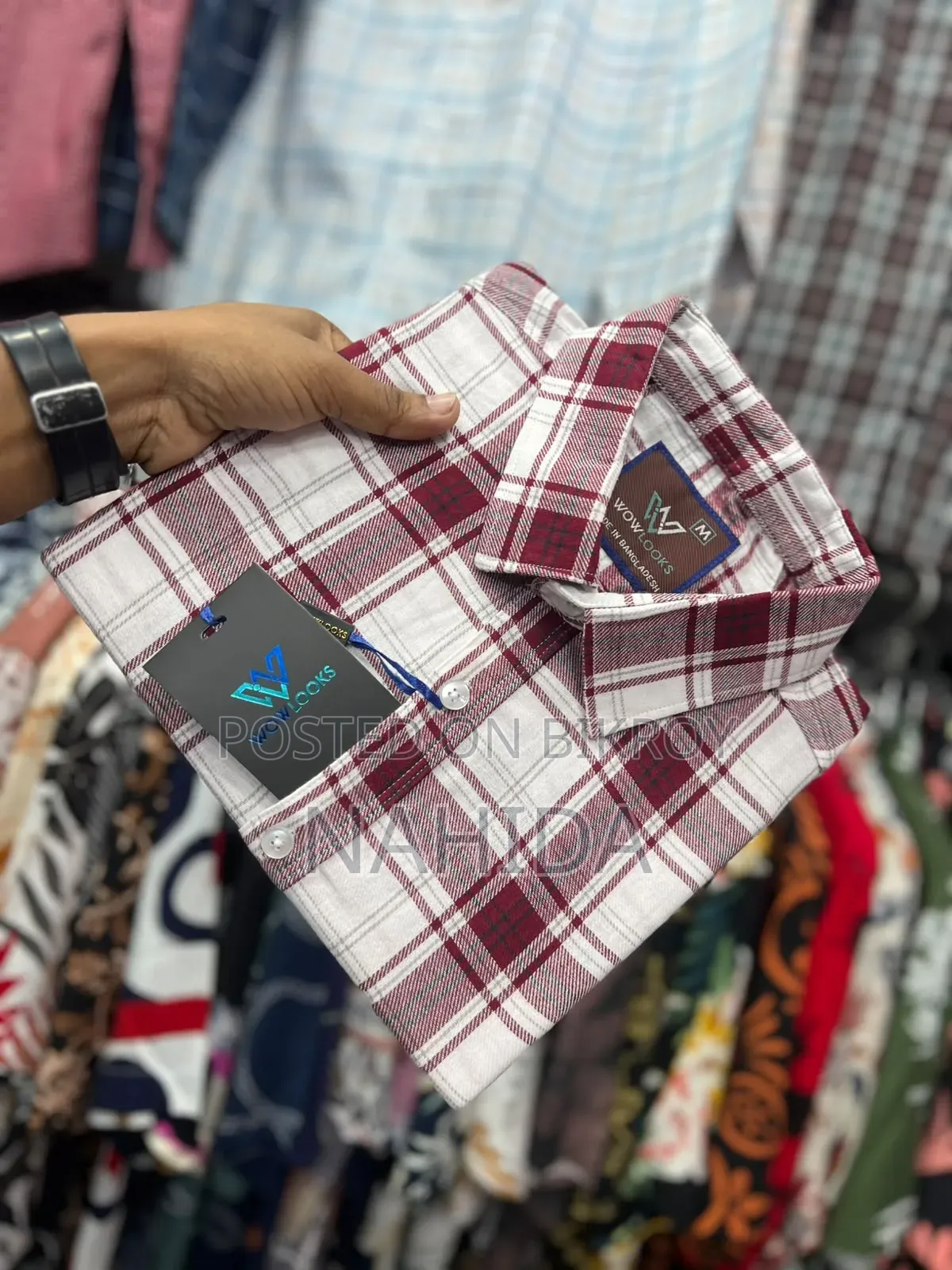 Men’s Stylish Check Shirt – WOW LOOKS