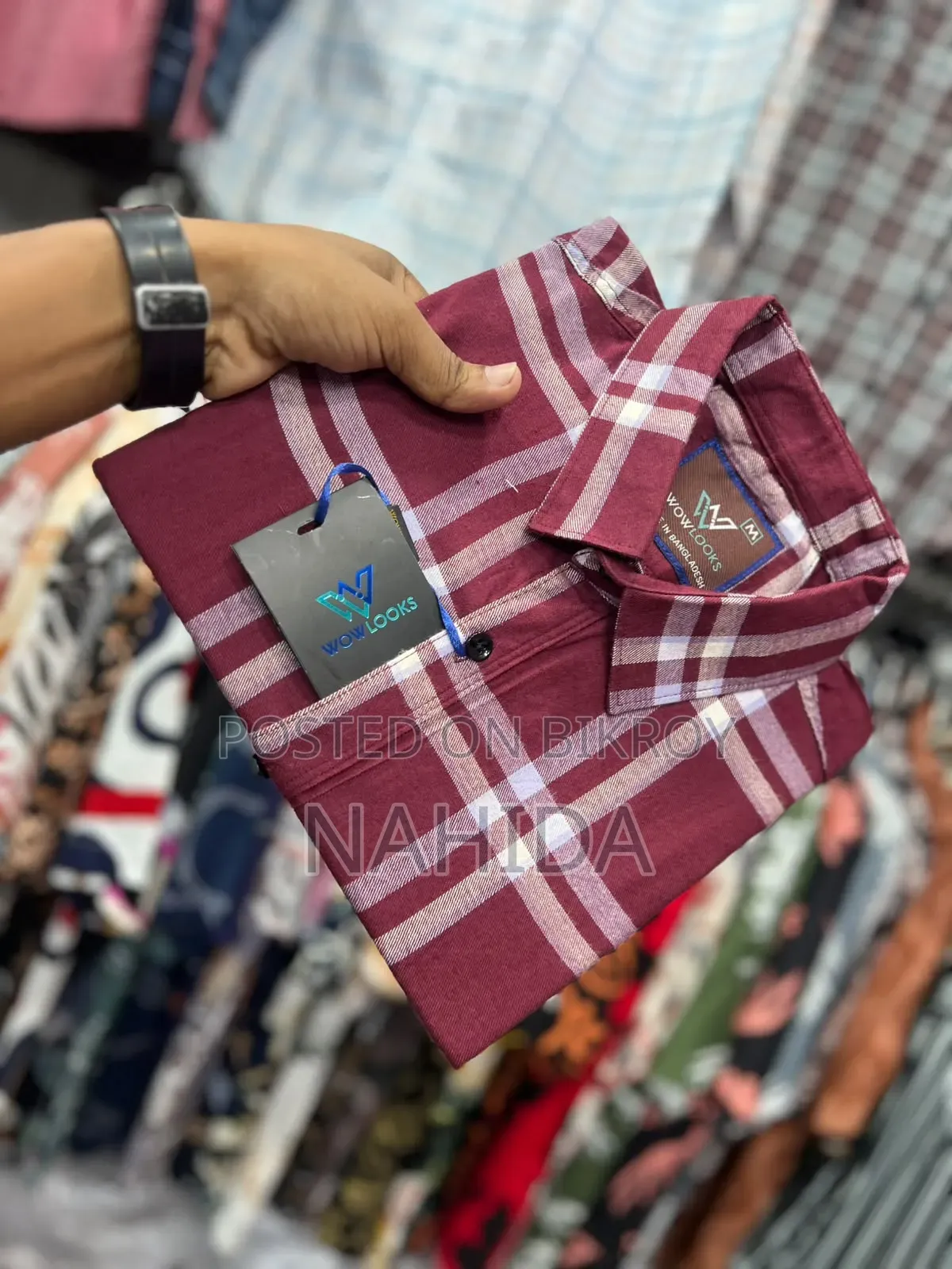 Men’s Stylish Check Shirt – WOW LOOKS