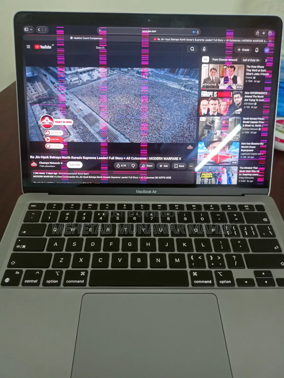 Laptop Apple MacBook Air 2020 M1 8GB Apple M1 SSD 256GB