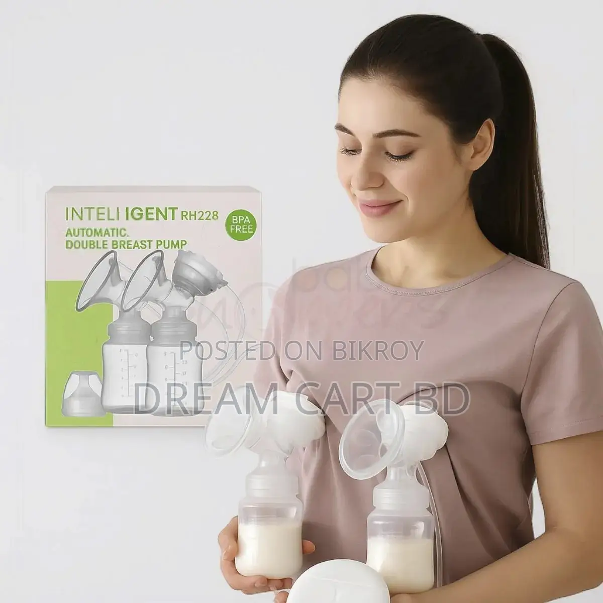 RH-228 Automatic Electric Breast Pump - USB Rechargeable