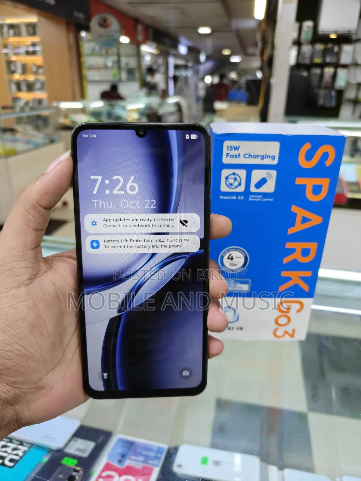 Tecno Spark Go 3 128 GB Gray