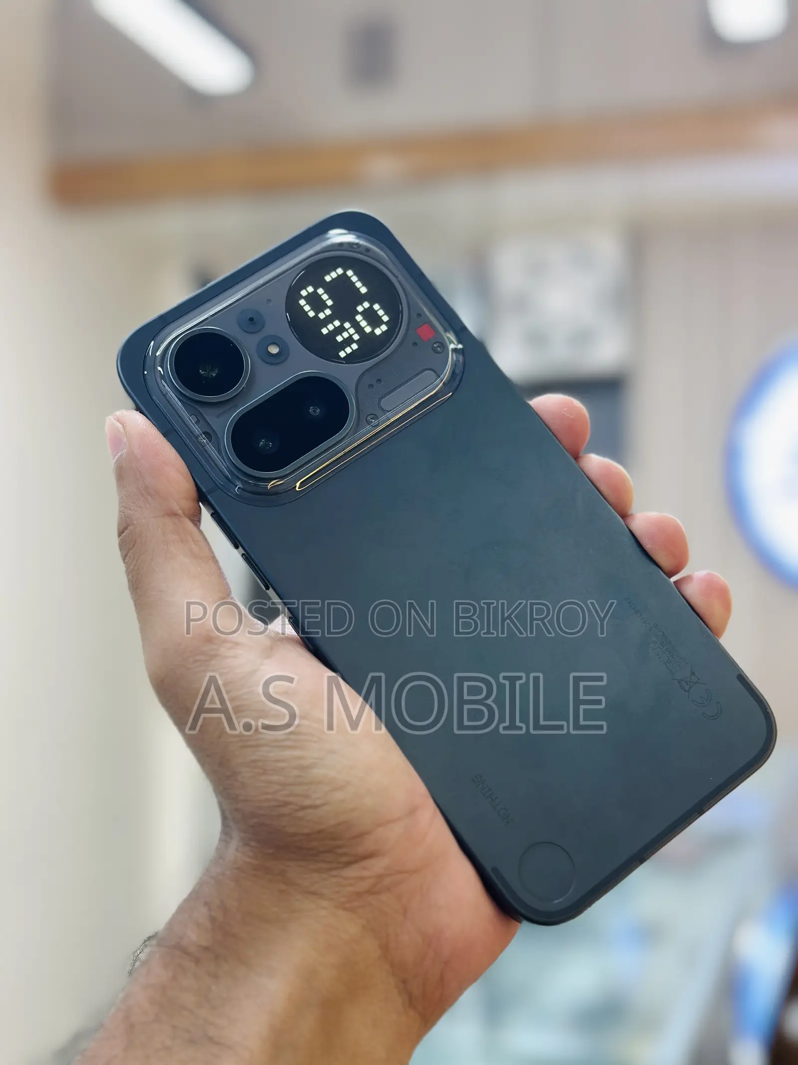 নতুন নাথিং ফোন ৪এ প্রো ২৫৬ জিবি ব্ল্যাক