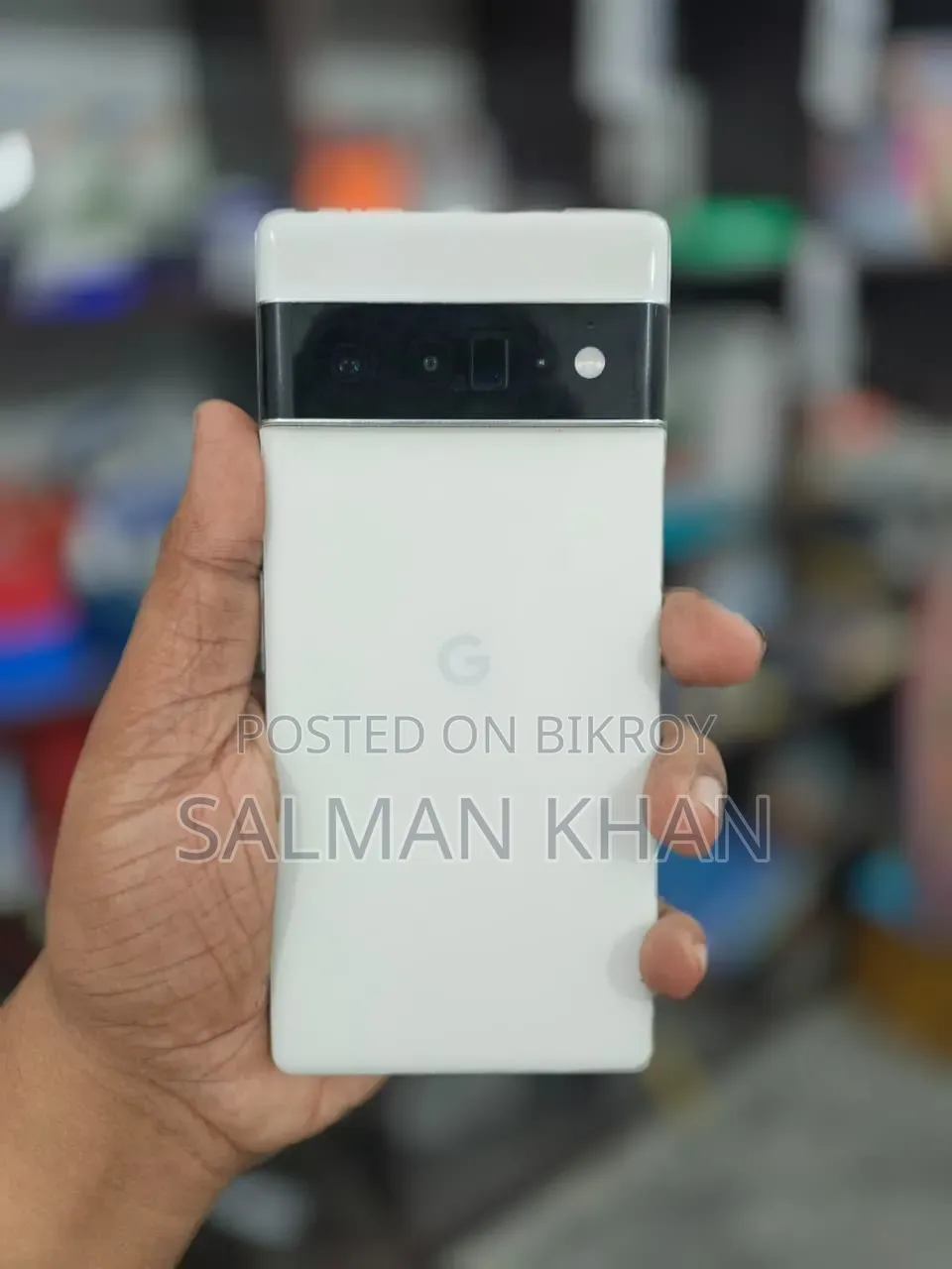 গুগল পিক্সেল ৬ প্রো ২৫৬ জিবি হোয়াইট