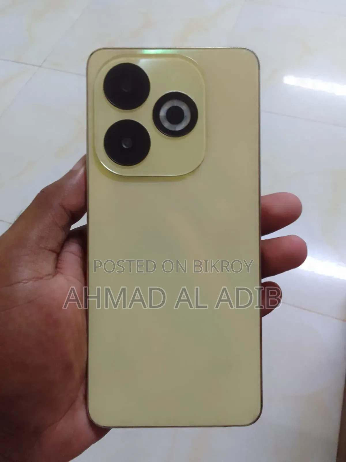 ইনফিনিক্স স্মার্ট ৮ প্লাস ১২৮ জিবি হলুদ