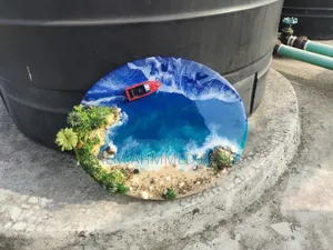 Resin Ocean Island | Handmade