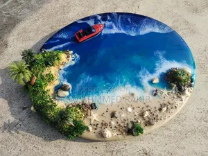 Resin Ocean Island | Handmade
