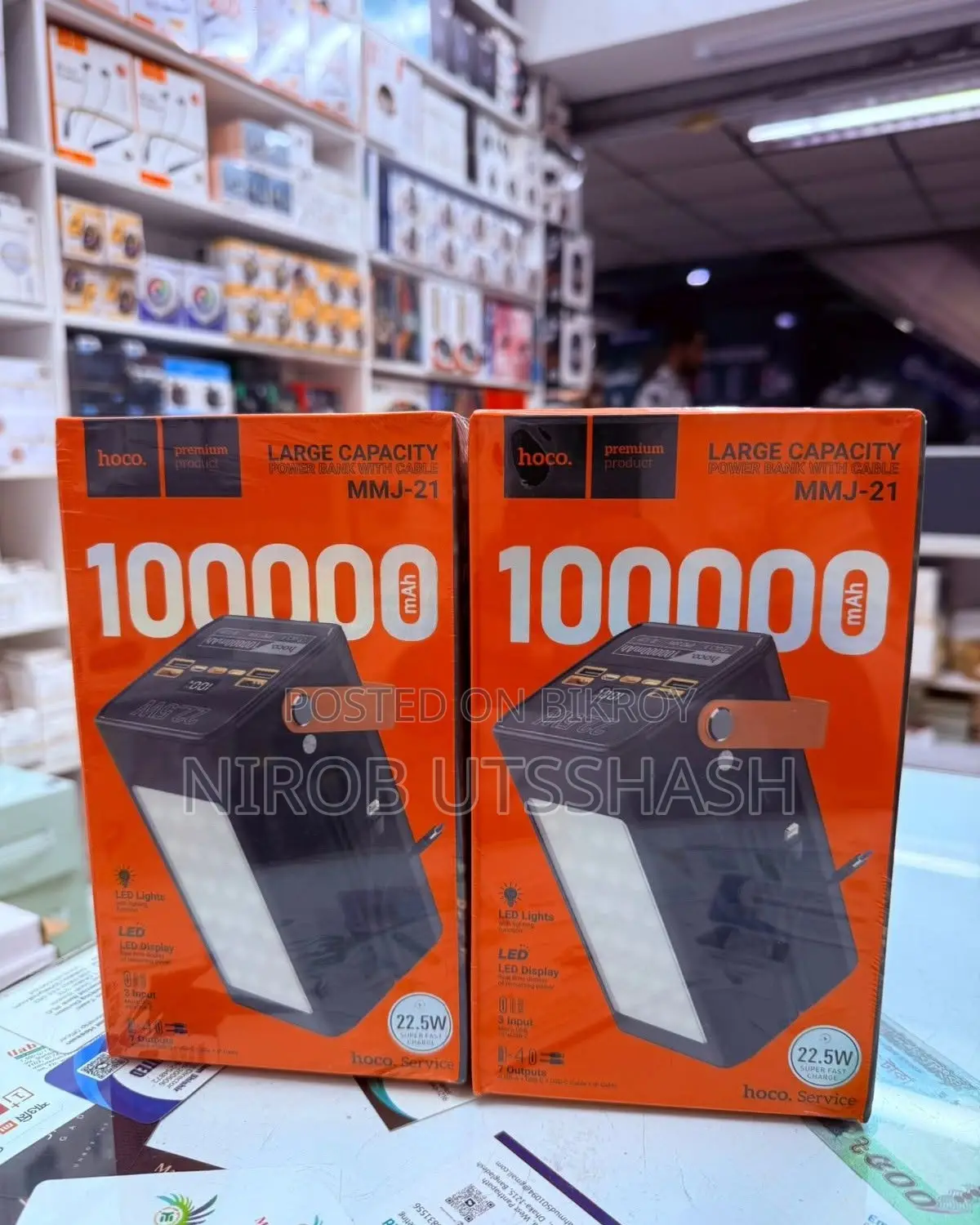 Hoco MMJ21 Action 100000mAh Power Bank