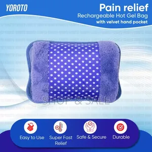 Electric Hot Water Bag Pain Remover - Multicolour - Hot Water Bag