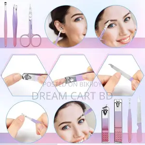 16 PCS Professional Manicure & Pedicure Kit With Nail Clippers