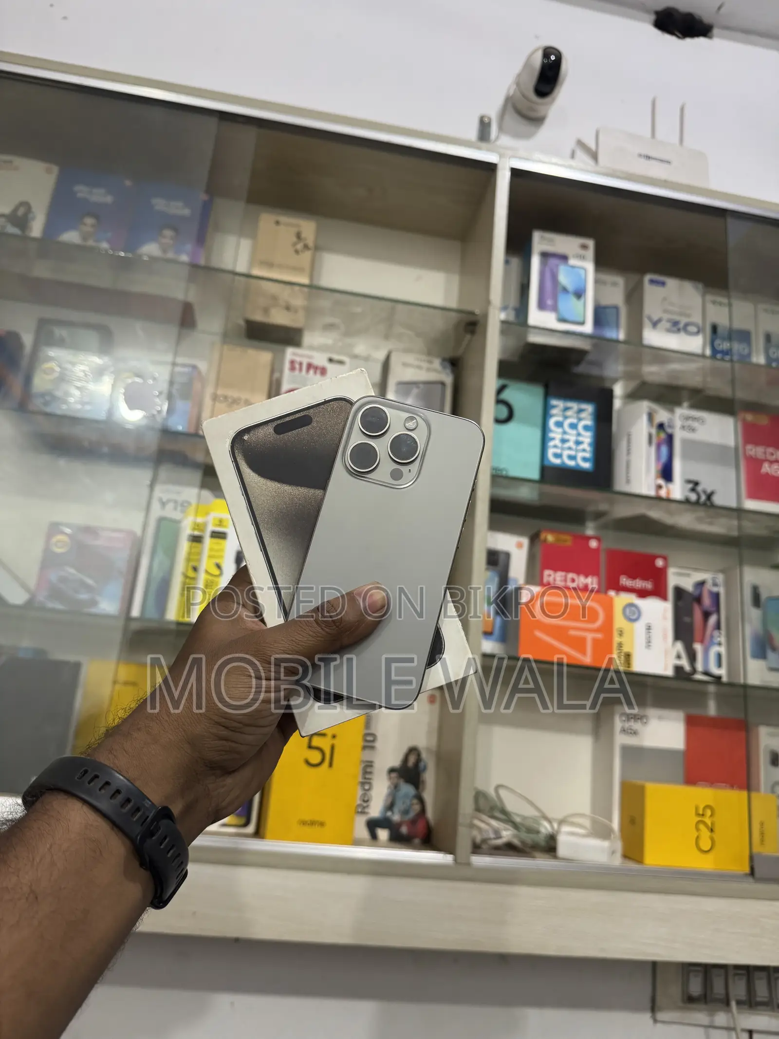 অ্যাপল আইফোন ১৫ প্রো ২৫৬ জিবি গ্রে