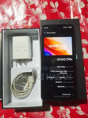 Vivo iQOO Z10x 256 GB White
