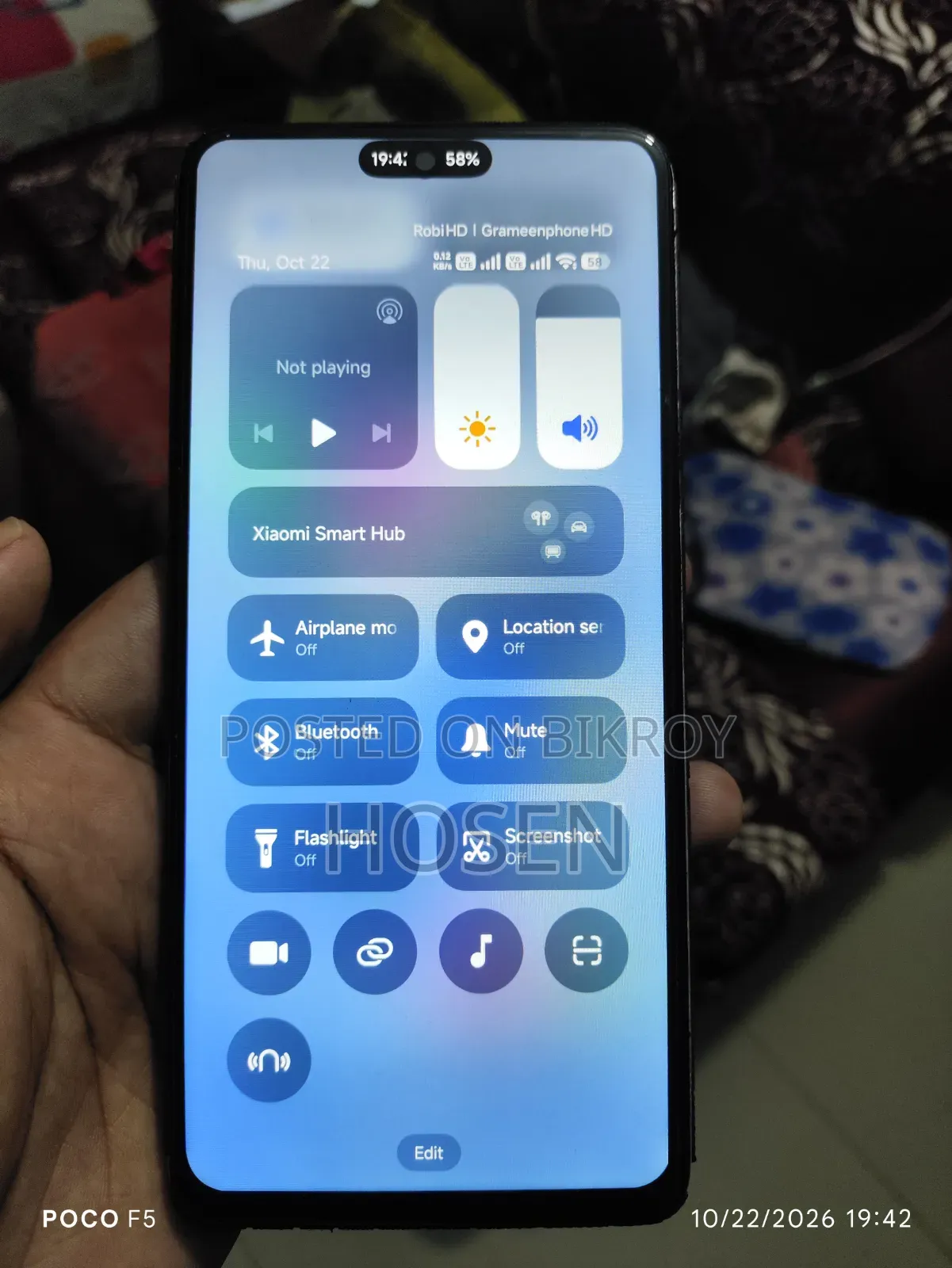 Xiaomi Poco F4 128 GB Gray
