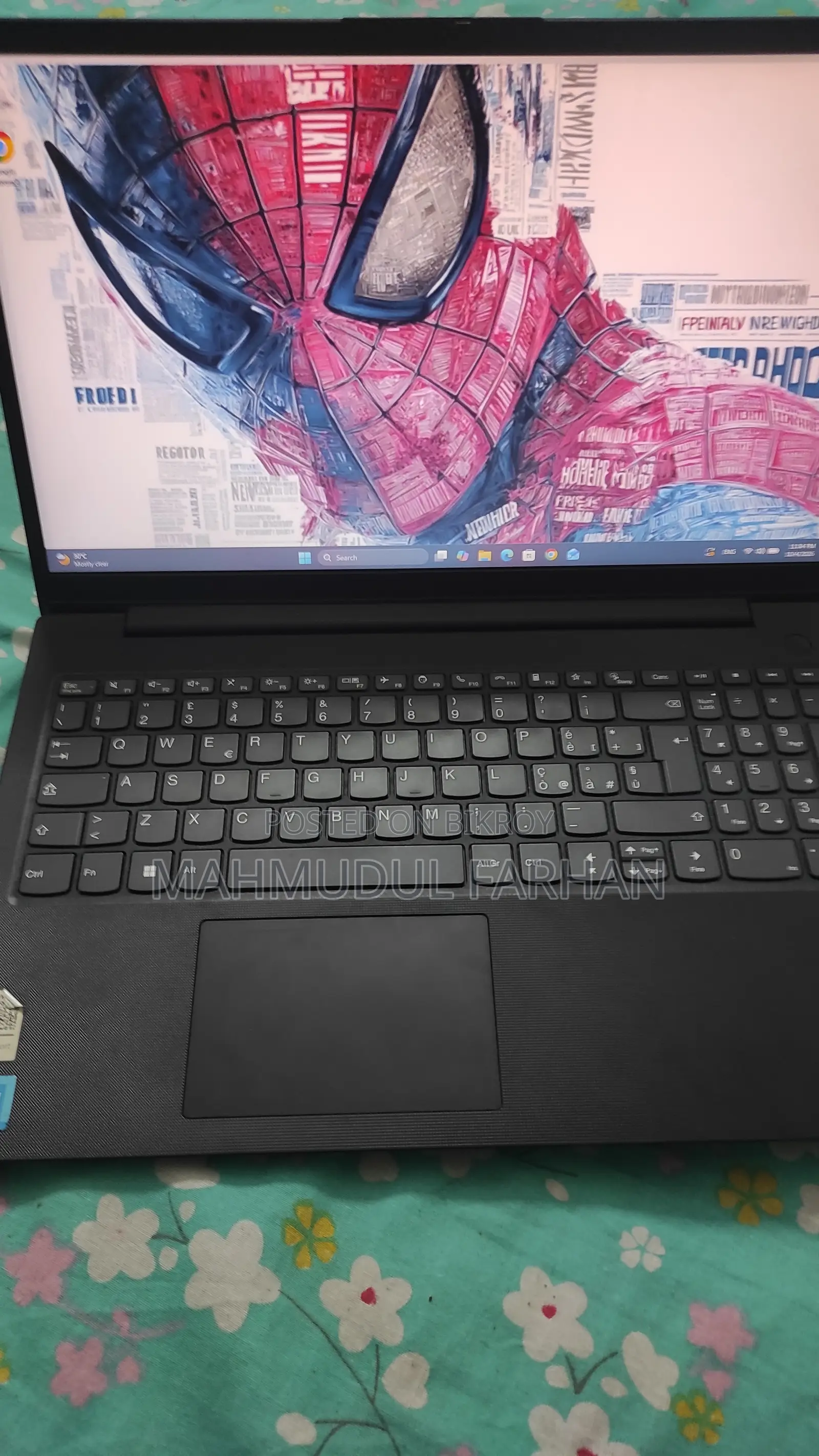 Laptop Lenovo V15 G3 8GB Intel SSD 256GB
