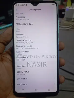Vivo Y91c 32 GB Blue