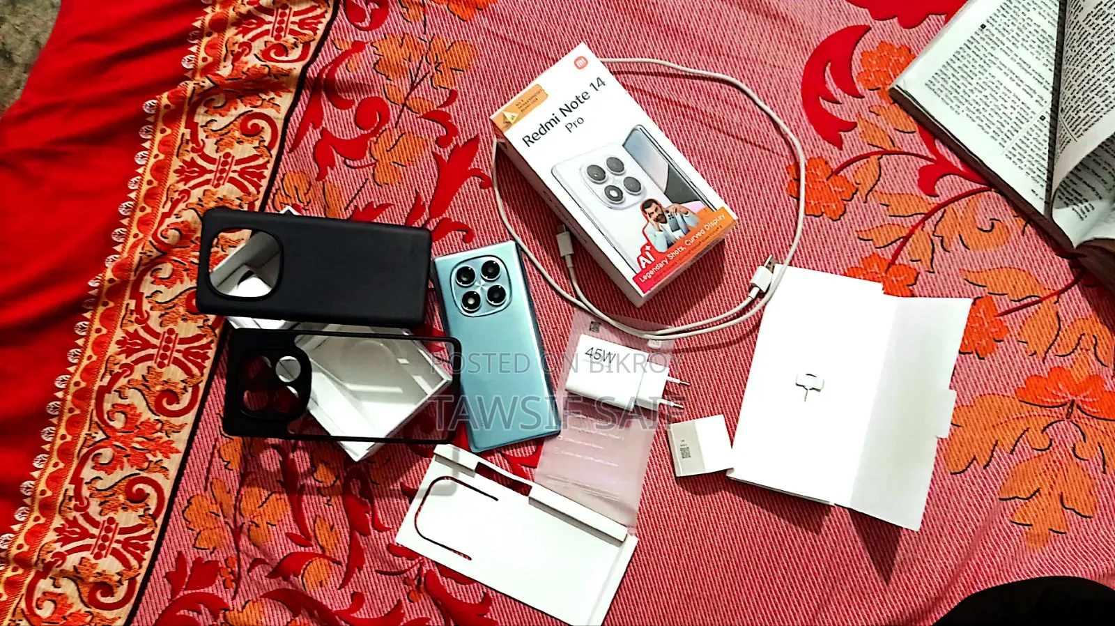 নতুন শাওমি রেডমি নোট ১৪ প্রো ২৫৬ জিবি নীল