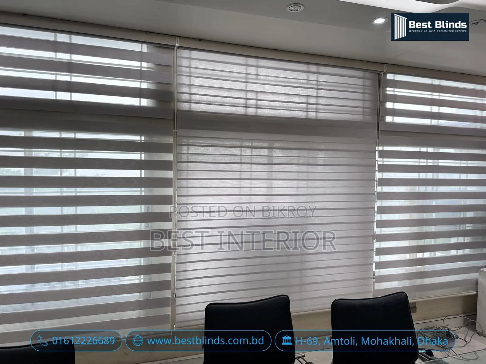 Not getting proper light and privacy in the office?