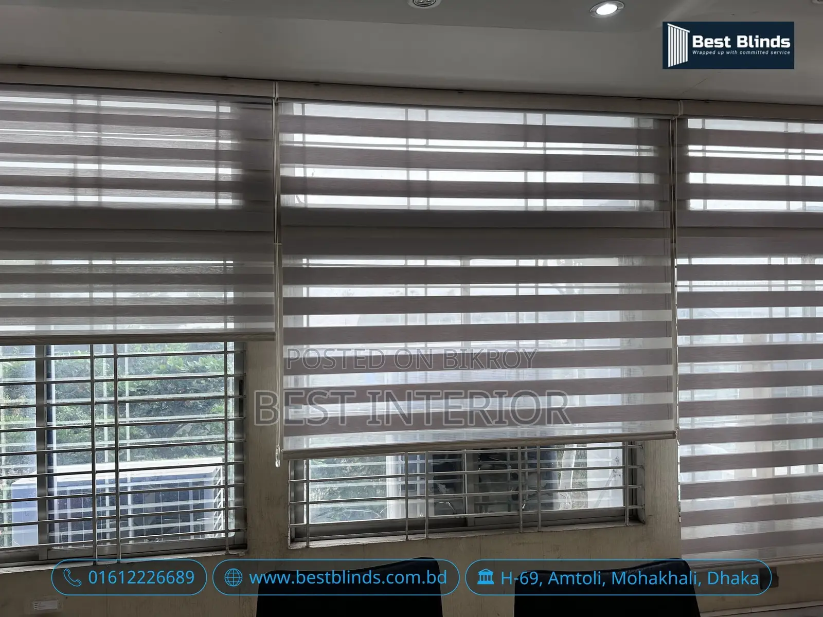 Not getting proper light and privacy in the office?