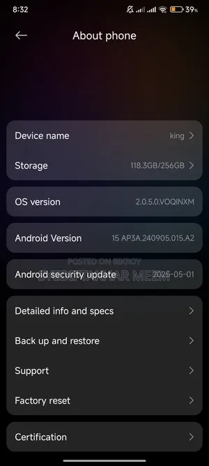 Xiaomi Redmi Note 14 5G 256 GB Black