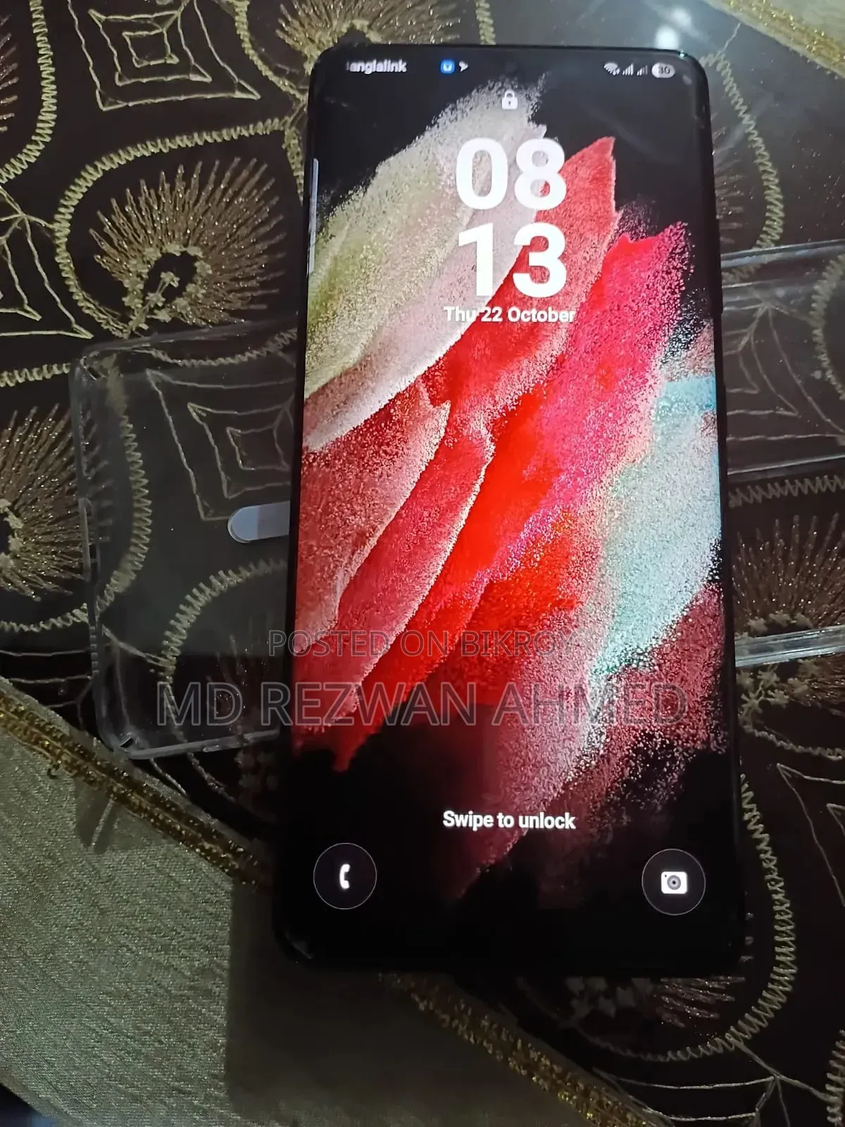 Samsung Galaxy S21 Ultra 5G 256 GB Black