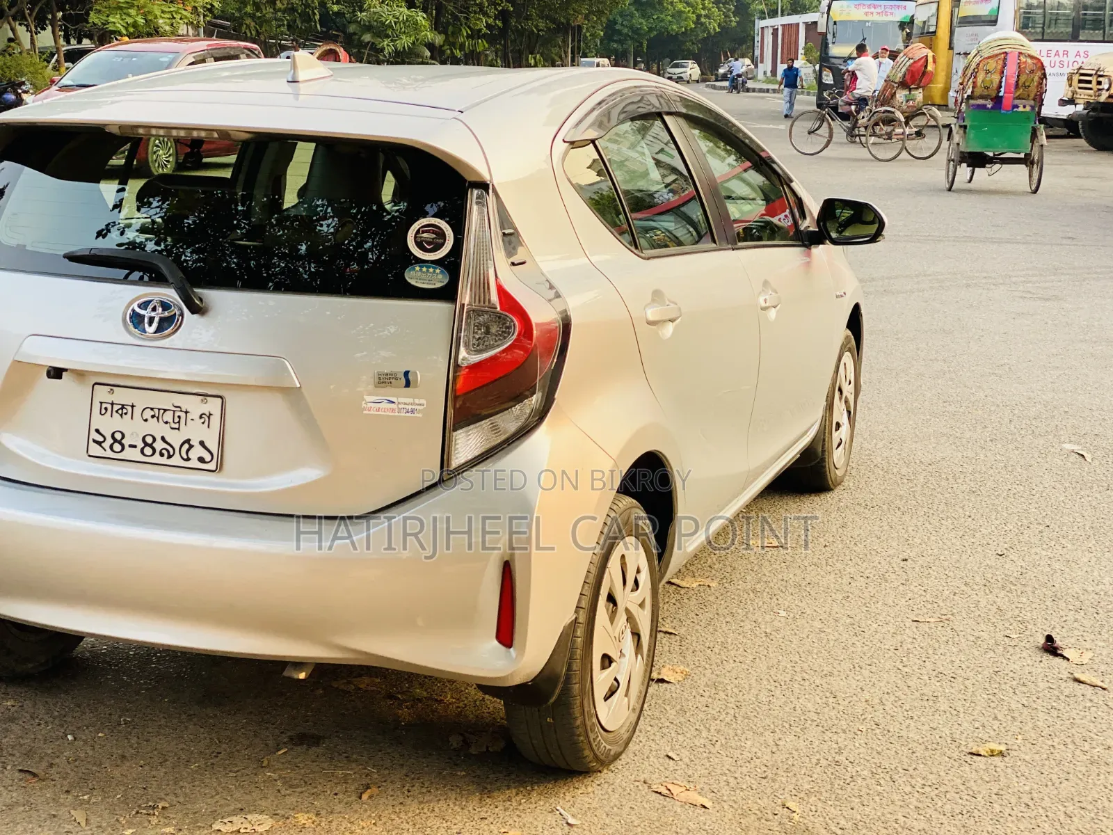 টয়োটা অ্যাকুয়া ২০২০ সিলভার