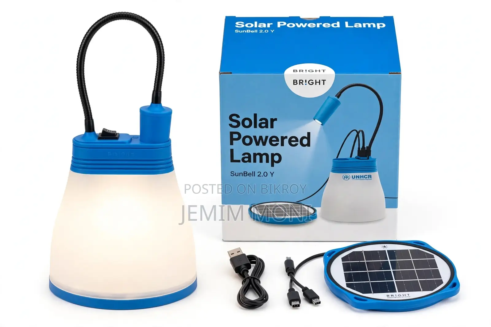 BRIGHT SunBell 2.0 Y Solar Lamp - Original With Box