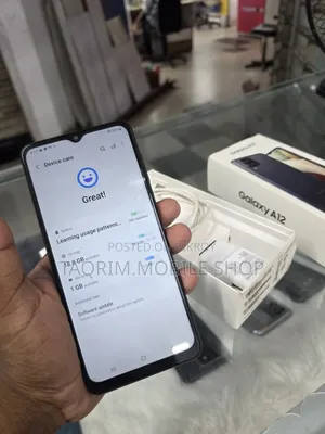 স্যামসাং গ্যালাক্সি এ১২ ৩২ জিবি ব্ল্যাক