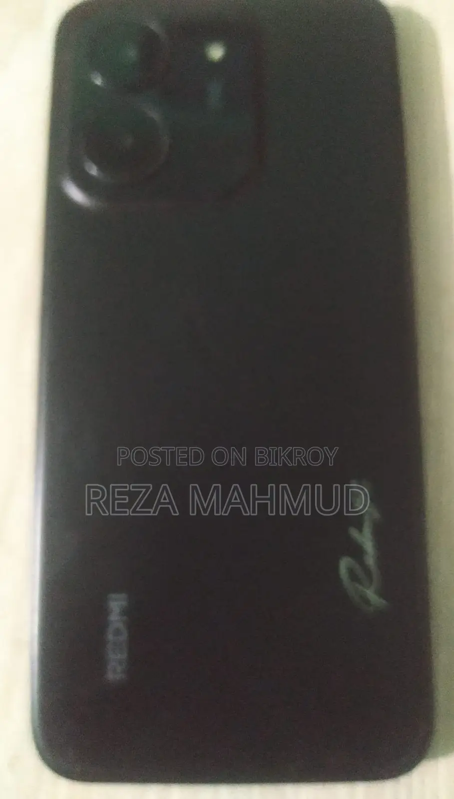 সিয়াওমি রেডমি ১৫সি ৪জি ১২৮ জিবি ব্ল্যাক