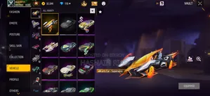 100% Trusted Deal Hobe Free Fire ID Sell Lv-69 | Prime 5 | 9 Evo Guns