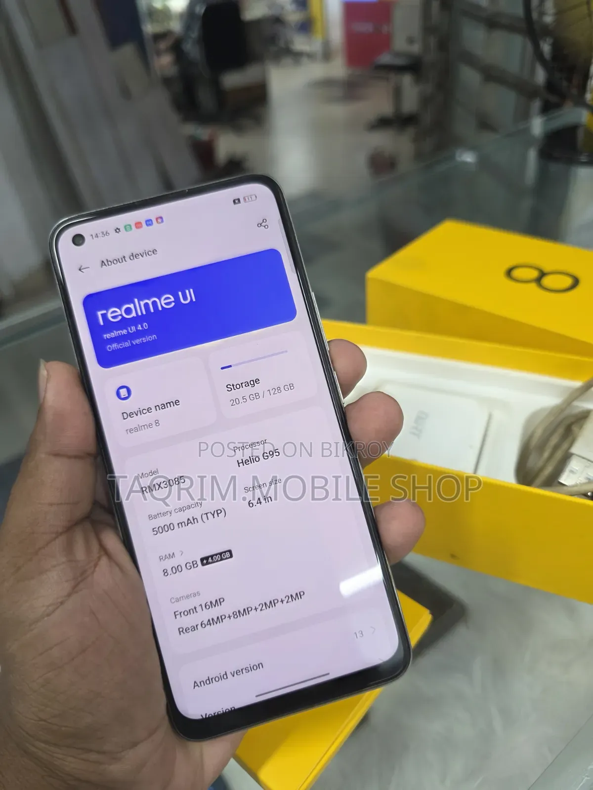 Realme 128 GB Gray