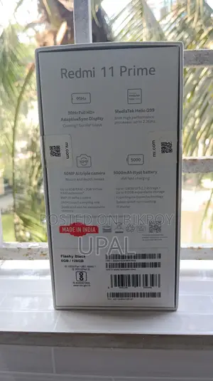 শাওমি রেডমি ১১ প্রাইম ১২৮ জিবি ব্ল্যাক