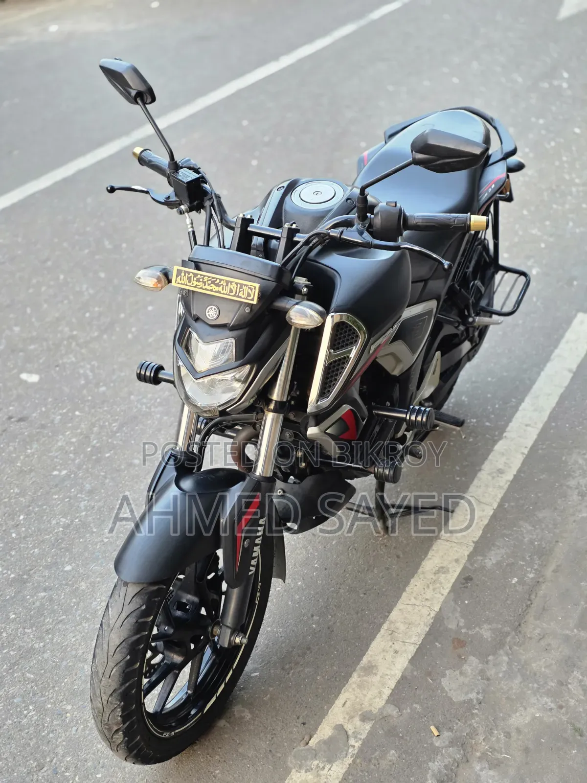 Yamaha FZS V3 2023 Black