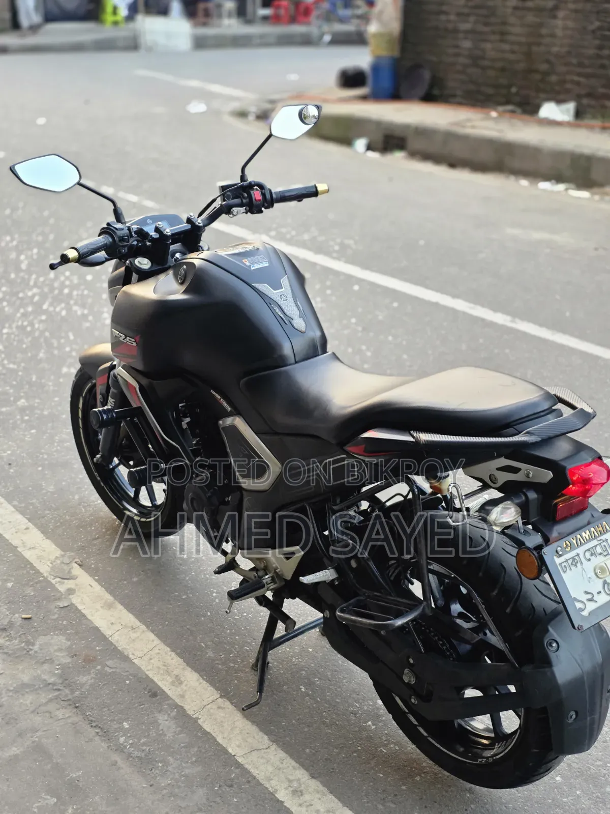 Yamaha FZS V3 2023 Black