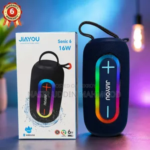  Jiayou Sonic 6   16W RGB ব্লুটুথ স্পিকার 