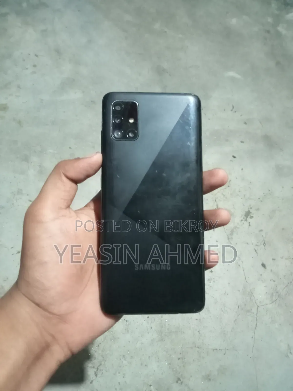 স্যামসাং গ্যালাক্সি এ৫১ ১২৮ জিবি কালো