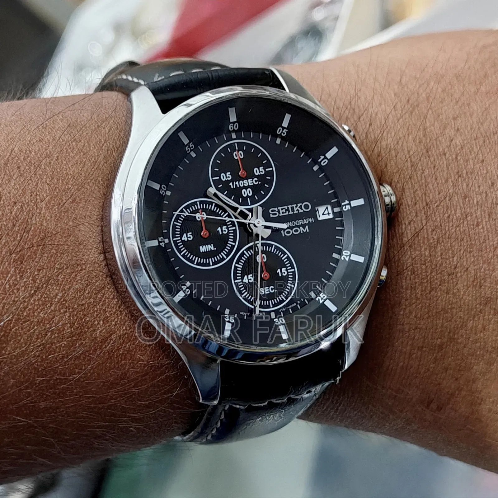 • Seiko Chronograph 100m – Original Men’s Watch