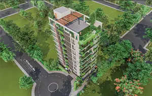 জলসিঁড়ি আবসনে ৪ বেডরুমের এপার্টমেন্ট বিক্রয়