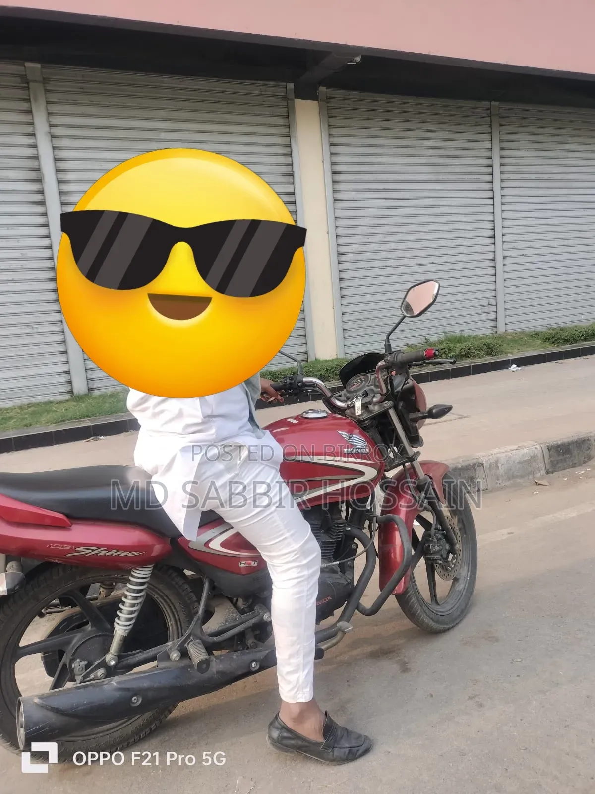 Honda CB 2017 Red
