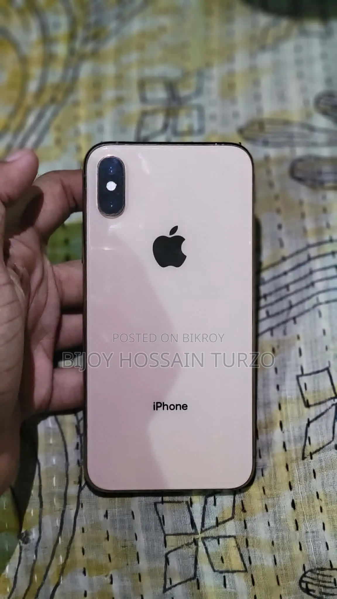 অ্যাপল আইফোন এক্সএস ৬৪ জিবি রোজ গোল্ড
