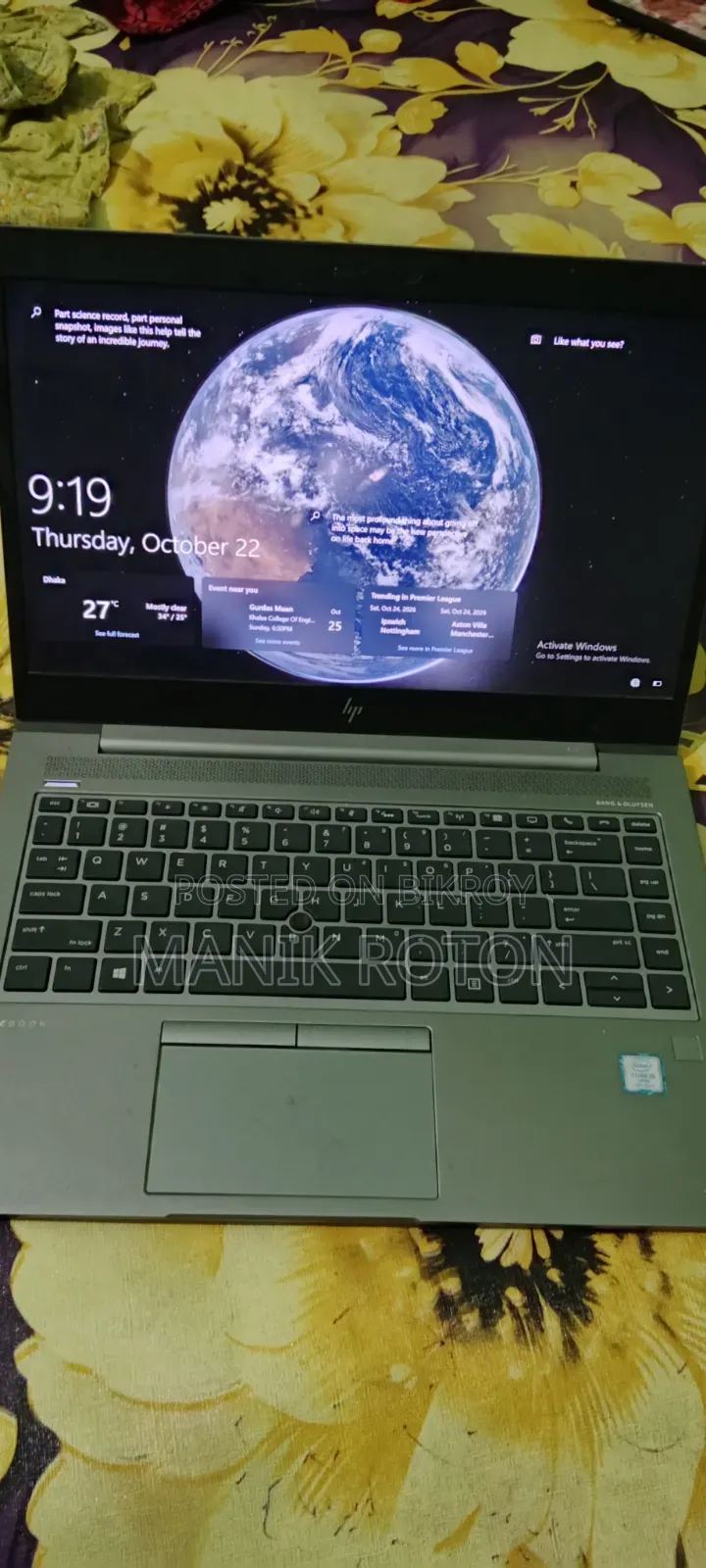 Laptop HP ZBook 14u G6 8GB Intel Core i5 SSD 256GB