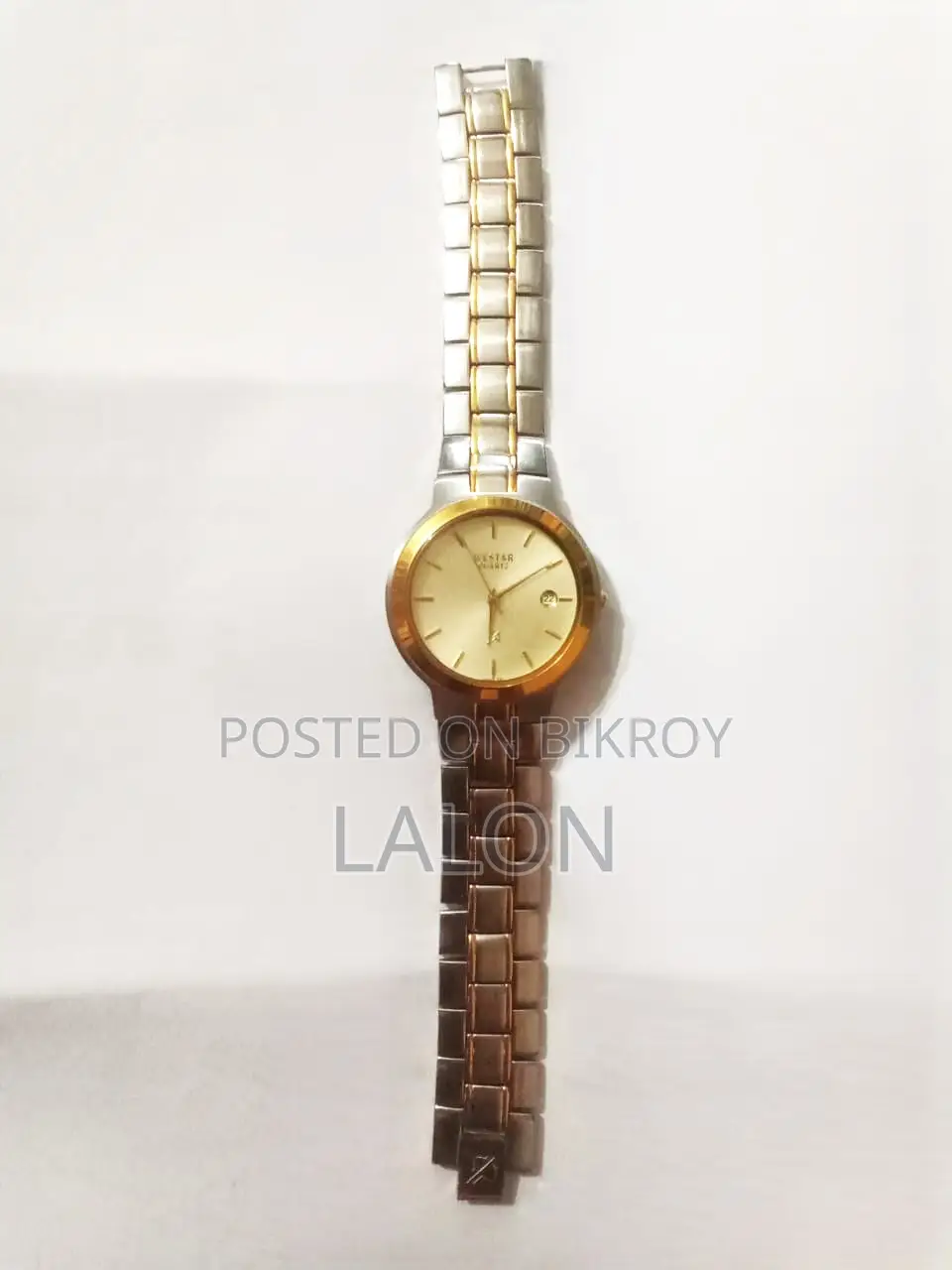 18 Karat Gold Plated Wester Brand Hand Watch