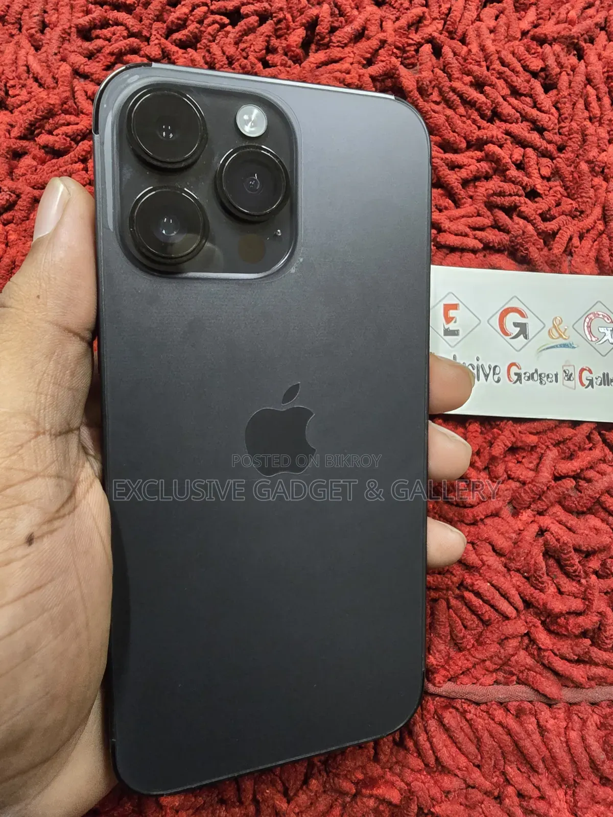 অ্যাপল আইফোন ১৪ প্রো ম্যাক্স ২৫৬ জিবি ব্ল্যাক