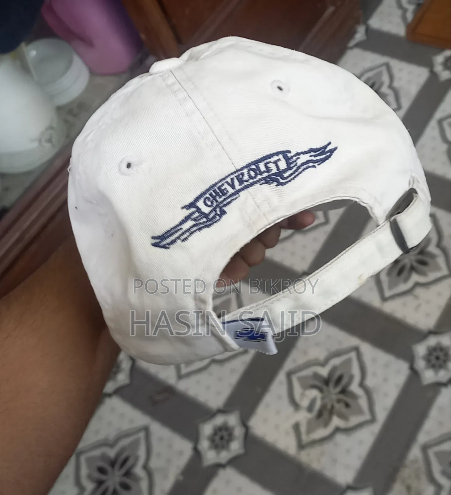 পুরুষদের জন্য সাদা ক্যাপ