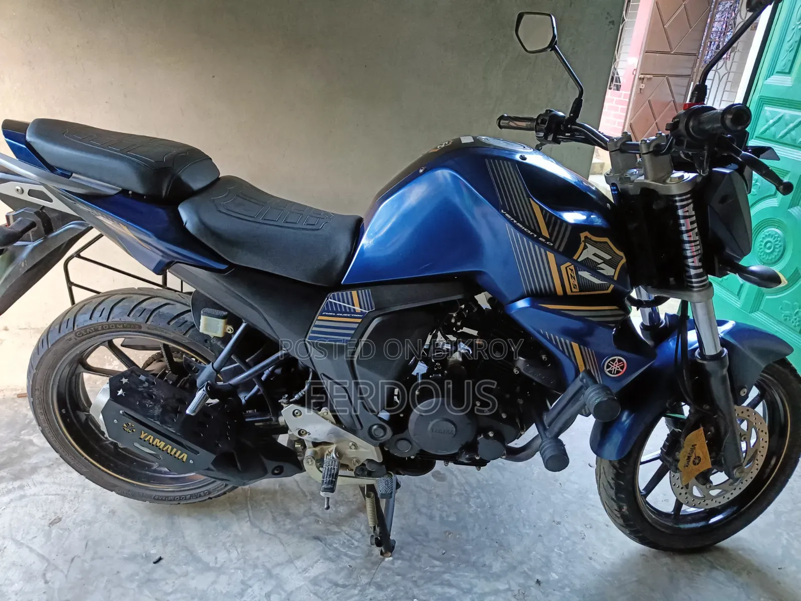Yamaha FZS V2 2022 Blue