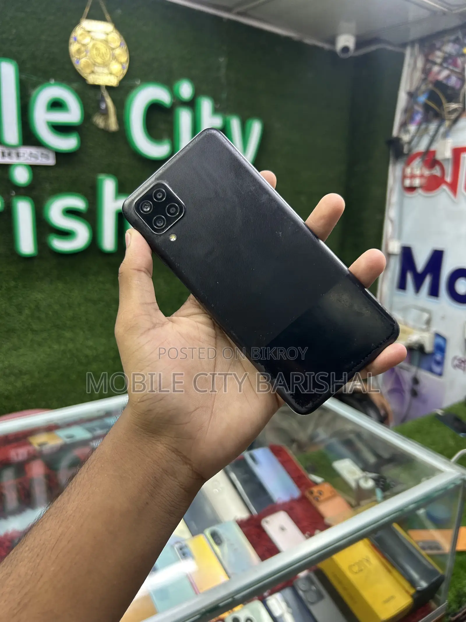 স্যামসাং গ্যালাক্সি এম১২ ১২৮ জিবি কালো