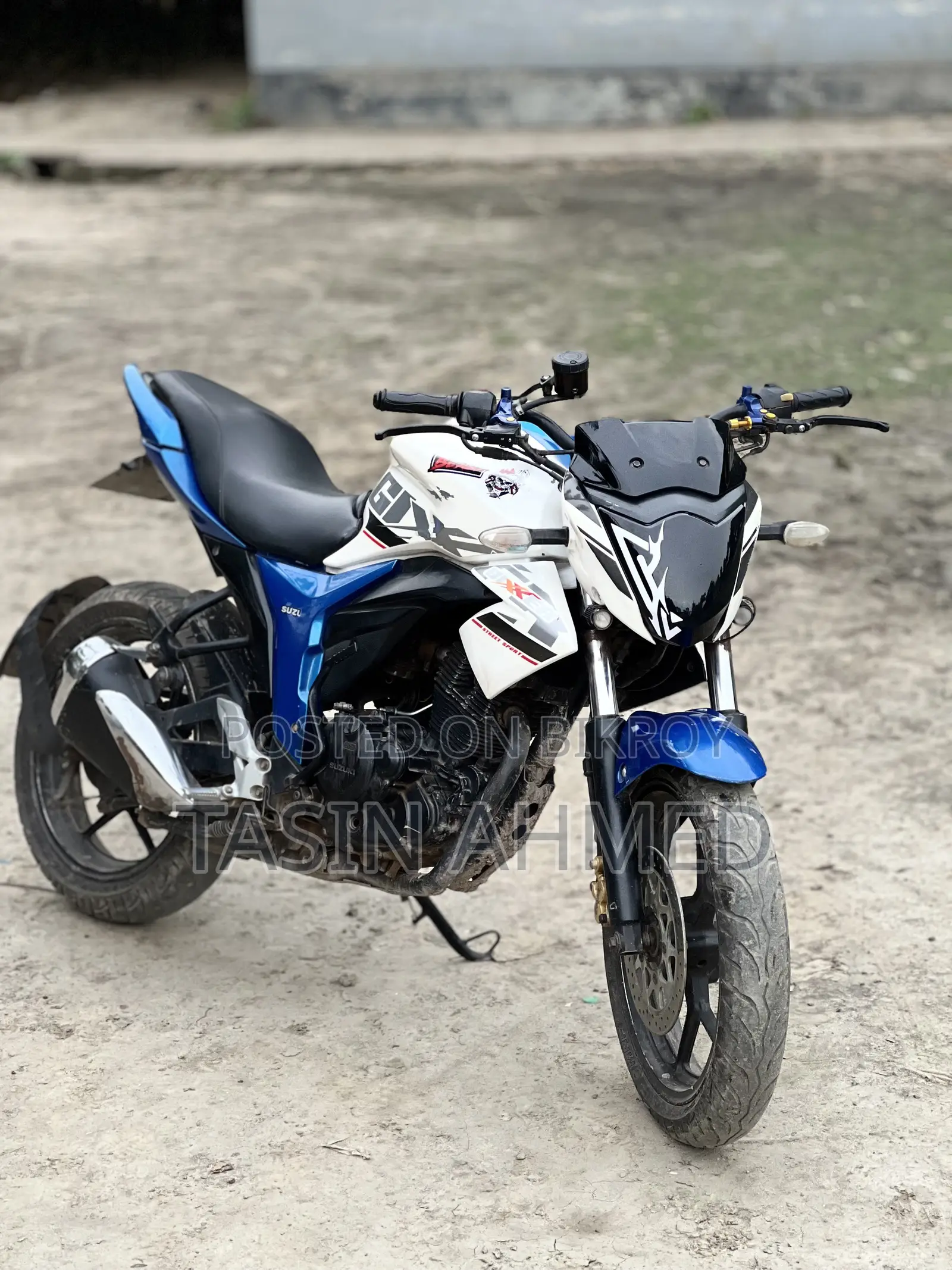 Suzuki Gixxer 2016 White