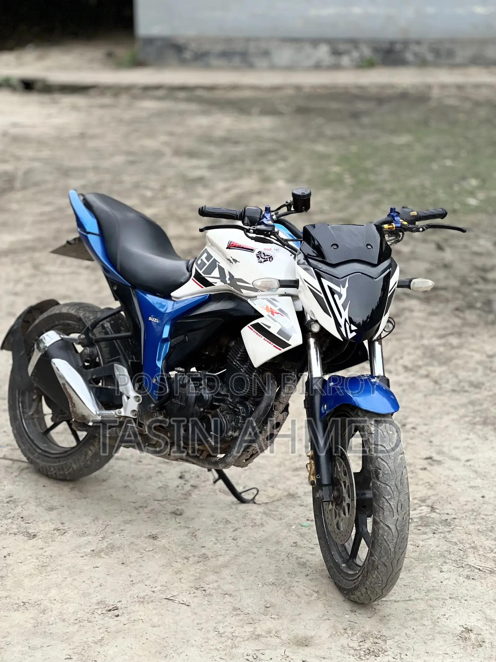 Suzuki Gixxer 2016 White